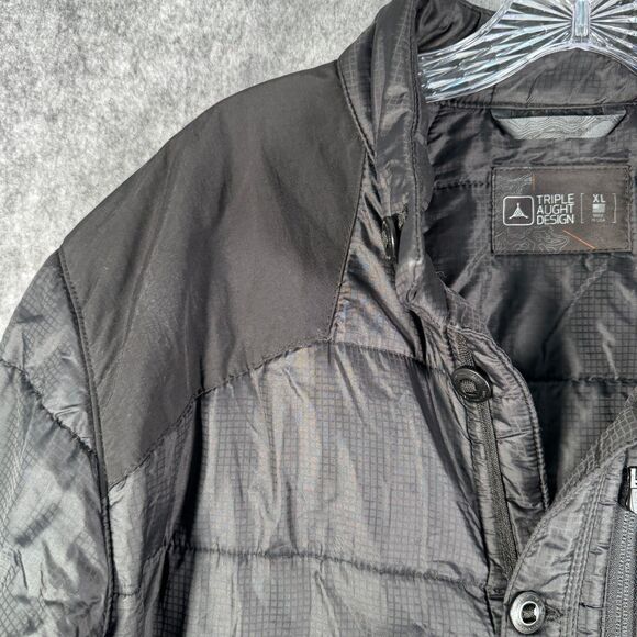 Triple Aught Design Syntax Jacket Mens XL Black Quilted Insulated Made In USA - Picture 5 of 16